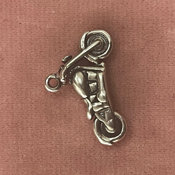 James Avery motorcycle charm RETIRED - Picture 2 of 2